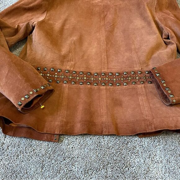 Vintage Women's 10 Suede Western Jacket. - Picture 4 of 8